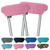 Universal Crutch Underarm Pad Covers - Luxurious Soft Fleece with Sculpted Memory Foam Cores (Perfect Pink)