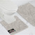 GORILLA GRIP Bathroom Rug Sets, Soft Chenille 2 Piece Area Rugs Set, Toilet Base Mat and 30x20 Carpet, Absorbent Microfiber Washable Mats Dry Quickly, Home Décor and Bath Room Accessories, Light Gray