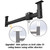 Wall Ceiling Heavy Bag Hanger Roller Mount Saving Space 42'' Long Ease Adjust for Heavy Punching Bags up to 300 LBS