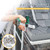 Flamorrow 4 Pack Aluminum Gutter Valley Splash Guards, Rainwater Roofing Gutter Guard, Straight Gutter Splash Guard for Flat Shingle Roofs, Valley, Corner, Grey Flamorrow 4 Pack Aluminum Gutter Valley Splash Guards, Rainwater Roofing Gutter Guard, Straight Gutter Splash Guard for Flat Shingle Roofs, Valley, Corner, Grey
