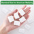 gisgfim Blank Mahjong Tiles Set Include 28 Pcs Blank Mahjong and 180 Pcs American Tile Decal Stickers Suitable for 1.2 Inches Standard Size American Tiles Replace Lost Tile Can Be Used