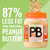 PBfit All-Natural Organic Peanut Butter Powder, 30 Ounce, Peanut Butter Powder from Real Roasted Pressed Peanuts, Good Source of Protein, Organic Ingredients