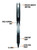 Inc. R2 Precision Rollerball Pens - 0.5 mm Ultra Fine-Point Pen Set With Comfort Grip for School, Office, Writing, and Journaling, 12 Pack, Black Ink