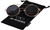 J&L Glasses Retro Flip-Up Round Goggles Steampunk Sunglasses (Golden,Black, Clear)