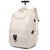 Boavan Rolling Backpack for Women, 17.3 Inch Wheeled Laptop Backpack,Large Travel Carry-On Bag for Teachers College Students, USB Charging Port Waterproof Business for Airplane Overnight Luggage，Beige