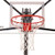 Silverback Standard Breakaway Rim with Nylon Net Compatible and Goaliath Portable Basketball Hoops