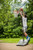Silverback Standard Breakaway Rim with Nylon Net Compatible and Goaliath Portable Basketball Hoops