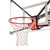 Silverback Standard Breakaway Rim with Nylon Net Compatible and Goaliath Portable Basketball Hoops