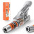 THINKWORK Grease Gun Coupler, 0.53" Grease Gun Tips, Strong Lock on Greases Gun Couplers, 12000 PSI Quick Release Grease Coupler, Compatible with All Grease Guns 1/8" NPT Grease Gun Fitting