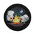 Spare Tire Cover with Marshmallow Campfire Pattern Wheel Protectors Weatherproof Wheel Covers Universal Fit for SUV Truck Rv Travel Camper Trailers Accessories 16inch