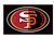 YERCHIC 49ers Giants City Flag 3x5ft San Francisco SF City Banner for Sports Fan Garage Indoor Outdoor Room Man Cave Wall Decoration