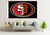 YERCHIC 49ers Giants City Flag 3x5ft San Francisco SF City Banner for Sports Fan Garage Indoor Outdoor Room Man Cave Wall Decoration