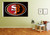 YERCHIC 49ers Giants City Flag 3x5ft San Francisco SF City Banner for Sports Fan Garage Indoor Outdoor Room Man Cave Wall Decoration
