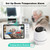 Elderly Monitors with Camera and Audio, Two-Way Talk Room Monitors for Elderly, Med Reminder Camera for Elderly Monitoring, Baby Monitors for Elderly Care and Caregivers, Video Monitor for Elderly