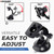 Crossery Strong Suction Cup Mount for Rand McNally GPS TND 740, 750, TND Tablet 85 and OverDryve 7 & 8 Pro Devices - Windshield and Dashboard Rand McNally Secure GPS Mounting Solution for Trucks