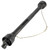 VEVOR PTO Shaft, 1-3/8" PTO Drive Shaft, 6 Spline Tractor End and Round Implement End PTO Driveline Shaft, Tractor PTO Shaft, 30"-39" Brush Hog PTO Shaft Black, for Finish Mower, Rotary Cutter