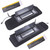 Sun Visor with Upgraded Bright LED Lights, A Pair Left Driver & Right Passenger Side Sun Visors Compatible with Corvette C4 1984-1996 8Cyl 5.7L Replaces 12459827 14081826