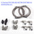 6AN 70" Transmission Fluid Oil Cooler Hose Line kit&Separator Clamp for GM Chevy Transmission 4L80E TH350 TH400 4L60E 700R4 200-4R TR6060 Ford AOD 4R100 4R70W and C5 Stainless Steel Braided PTFE Hose