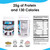 Gym Molly Power Protein Powder, 100% Whey Protein, 25g of Protein, 5.5g BCAAs, Fast Absorbing - Ready to Give You Fuel Around The Clock - 2lbs, Cookies & Cream Flavored