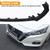 Fits 7th Nissan Altima 2019 2020 2021 2022 Front Bumper Lip Body Kit Spoiler 1 Set, Shiny Black