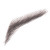 100% Human Hair False Brows for Men and Women Re-Usable Lace Base Fake Eyebrows Black Color (MM-A2)