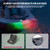 Botepon Battery Operated Boat Led Navigation Lights, Tool-Free Installation, IP67 Waterproof USCG LED Red and Green Boat Bow Lights for Fishing Boats, Center Console Boats