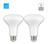 EcoSmart 90-Watt Equivalent BR30 Dimmable Energy Star LED Flood Light Bulb Bright White (2-Pack) A20BR3090WESD32