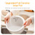 Joydeem Ceramic Rice Cooker, 6 Cups Uncooked Rice Cookers with Pure Ceramic Inner Pot, Healthy & PFOA Free, 3L/3.2 qt, DFB-C300