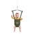 Master Baby Doorway Jumper - Sturdy with Adjustable Strap, Soft Johnny Bouncer Seat, Ideal Gift for Infant, Free Installation, Green