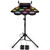 Electric Kids Drum Set,Electronic Drum Set Practice 9 Pads With Stand,Music Recording,Light Up Drum Sticks,Drum Pedal,Midi,Dual Stereo Speaker(Rainbow)