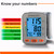 Konquest KBP-2910W Automatic Wrist Blood Pressure Monitor - Accurate - Adjustable Cuff, Large Screen Display - Portable Case - Irregular Heartbeat Detector - Tensiometro