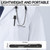 RISEMART Rechargeable Pen Light for Nurse, Rechargeable LED Portable Medical PenLight for Nurse, Doctor, First Aid, EMT, Nursing,Nursing Student,Warm/Cool White Black1