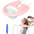 Portable Inflatable Shampoo Basin for Bedside and in Bed for Elderly, Disabled, Pregnant, Injured, Bedridden, Handicapped. Wash Hair in Bed Shampoo Bowl with Drain Tube Use for Washing Coloring Hair