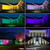 MELPO 30W Led Flood Light Outdoor 300W Equivalent, Color Changing RGB Lights with Remote, 120 RGB Colors, Warm White 2700K, Timing, Custom Mode, Uplight Landscape Lights,IP66 US 3-Plug (2 Pack)
