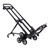 Stair Climbing Cart Heavy-Duty Hand Truck Dolly with 6+2 Wheels and Telescoping Handle 460 Lbs Capacity Foldable Trolley Stair Climber Cart Hand Truck Dolly for Warehouses, Airports, Shopping Malls