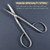 Wazakura Yasugi Stainless Steel Made in Japan Twig Bonsai Scissors 8.27" (210 mm), Japanese Garden Pruning Snip Tools Shears, Flower Herb Trimming Shears (Yasugi Stainless Steel Twig Scissors)