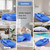 Neoflavie Inflatable Pregnancy Pillow,Full Body Pregnancy Mattress with Hole for Belly Chest/Head,Pregnancy Pillows for Prone Sleeping,Relieves Back Pain-Portable for Massage,Home,Trave (Royal Bule)