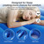 Neoflavie Inflatable Pregnancy Pillow,Full Body Pregnancy Mattress with Hole for Belly Chest/Head,Pregnancy Pillows for Prone Sleeping,Relieves Back Pain-Portable for Massage,Home,Trave (Royal Bule)