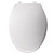 BEMIS 7600T Commercial Heavy Duty Closed Front Toilet Seat with Cover, Industrial Seat with Secure Installation, Elongated, White