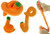 JA-RU Stretchy Banana & Squishy Carrot (2 Pack) Super Squishy Slow Rising Sensory Fidget Fruit Toys for Kids. Stress Relief Therapy Autism Toy. Bulk Party Favor Classroom Prizes. 3340-3342p