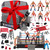 ToyVelt Ring Playset with 32-Piece 2" Wrestling Action Figures for Boys 8-12 Playset, Safe and Durable Toys, Comes with Wrestling Ring, Realistic Action Figures