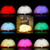 5.7 Inch Wooden Book Lamp, Multicolor Folding Book Lamp Automatically Changes Color, USB Rechargeable Book Lights, Novelty Night Light ﻿ (5Color, Large)