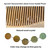 Onedor Handmade 100% Natural Green Sandalwood Hair Combs - Anti-Static Sandalwood Scent Natural Hair Detangler Wooden Comb (Fine Tooth)