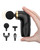 HEYCHY A1 Super Mini Massage Gun, Percussion Deep Tissues Muscle Massager, Travel Massage Gun, Compact Sports Massager, Portable Handheld Massager for Office Gifts for Him/Her, Home, Athletes(Black)