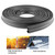 Storystore Car Door Rubber Seal Strip, Fits 1/16" Edge, Trim Seal with Top Bulb for Cars, Boats, RVs, Trucks, and Home Applications, Automotive Weather Striping (10Ft)