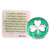 Lucky Irish Shamrock Token Set Pocket Sized Good Luck Charm Trinket with Story Card