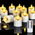 Homemory 12Pack 400+ Hour Remote Control Candles, 2/4/6/8H Timer LED Votive Candles, Battery Operated Tea Lights in Warm White for Outdoor, Table, Wedding, Christmas (White, Batteries Included)