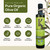 Kasandrinos Organic Olive Oil Extra Virgin, Polyphenol Rich Greek Olive Oil, 100% Organic First Cold Pressed, Mild + Delicate Flavor, Verified by Non GMO, 500 ml / 16.9 oz