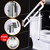 Foldable Toilet Grab Bar 304 Stainless Steel Shower Handrails Anti Slip Bathroom Seat Support Bar Flip-Up Bathtub Grab Arm Bar Hand Grip
