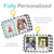 Urban Kiddy™ Baby's My First Family Album | Soft Photo Cloth Book Gift Set for Newborn Toddler & Kids (Giraffe)